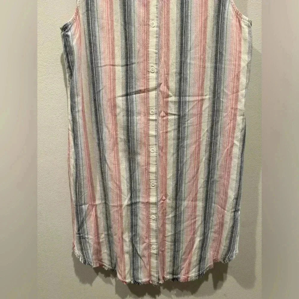 NWT CLOTH & STONE Linen Blend Tunic Dress / Size Small / - Picture 5 of 9
